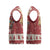 Sweden Christmas Knitted V-Neck Vest God Jul Nordic Julbock - Wonder Print Shop