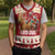 Sweden Christmas Knitted V-Neck Vest God Jul Nordic Julbock - Wonder Print Shop