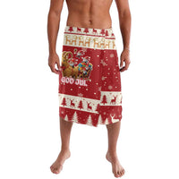 Sweden Christmas Lavalava God Jul Nordic Julbock - Wonder Print Shop