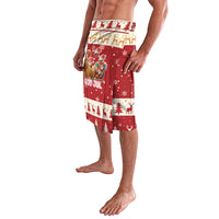 Sweden Christmas Lavalava God Jul Nordic Julbock - Wonder Print Shop