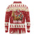 Sweden Christmas Long Sleeve Polo Shirt God Jul Nordic Julbock - Wonder Print Shop