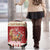 Sweden Christmas Luggage Cover God Jul Nordic Julbock - Wonder Print Shop
