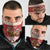 Sweden Christmas Neck Gaiter God Jul Nordic Julbock - Wonder Print Shop
