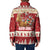 Sweden Christmas Padded Jacket God Jul Nordic Julbock - Wonder Print Shop