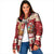 Sweden Christmas Padded Jacket God Jul Nordic Julbock - Wonder Print Shop