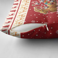 Sweden Christmas Pillow Cover God Jul Nordic Julbock - Wonder Print Shop