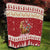 Sweden Christmas Quilt God Jul Nordic Julbock - Wonder Print Shop