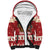 Sweden Christmas Sherpa Hoodie God Jul Nordic Julbock - Wonder Print Shop