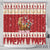 Sweden Christmas Shower Curtain God Jul Nordic Julbock - Wonder Print Shop