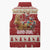 Sweden Christmas Sleeveless Puffer Jacket God Jul Nordic Julbock - Wonder Print Shop