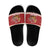 Sweden Christmas Slide Sandals God Jul Nordic Julbock - Wonder Print Shop