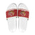 Sweden Christmas Slide Sandals God Jul Nordic Julbock - Wonder Print Shop