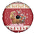 Sweden Christmas Spare Tire Cover God Jul Nordic Julbock - Wonder Print Shop