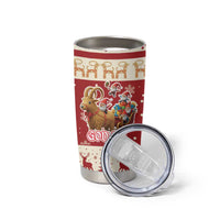 Sweden Christmas Tumbler Cup God Jul Nordic Julbock - Wonder Print Shop