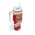 Sweden Christmas Tumbler With Handle God Jul Nordic Julbock - Wonder Print Shop