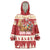 Sweden Christmas Wearable Blanket Hoodie God Jul Nordic Julbock - Wonder Print Shop