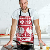 Poland Christmas Apron Emblem With Flag Style - Wonder Print Shop