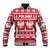 Poland Christmas Baseball Jacket Emblem With Flag Style - Wonder Print Shop