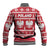 Poland Christmas Baseball Jacket Emblem With Flag Style - Wonder Print Shop