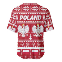 Poland Christmas Baseball Jersey Emblem With Flag Style - Wonder Print Shop