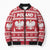 Poland Christmas Bomber Puffer Jacket Emblem With Flag Style - Wonder Print Shop