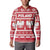 Poland Christmas Button Sweatshirt Emblem With Flag Style - Wonder Print Shop