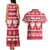 Poland Christmas Couples Matching Tank Maxi Dress and Hawaiian Shirt Emblem With Flag Style - Wonder Print Shop