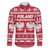 Poland Christmas Family Matching Off Shoulder Maxi Dress and Hawaiian Shirt Emblem With Flag Style - Wonder Print Shop