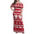 Poland Christmas Family Matching Off Shoulder Maxi Dress and Hawaiian Shirt Emblem With Flag Style - Wonder Print Shop