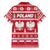 Poland Christmas Family Matching Puletasi and Hawaiian Shirt Emblem With Flag Style - Wonder Print Shop