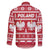 Poland Christmas Family Matching Puletasi and Hawaiian Shirt Emblem With Flag Style - Wonder Print Shop