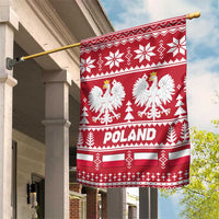 Poland Christmas Garden Flag Emblem With Flag Style - Wonder Print Shop