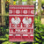 Poland Christmas Garden Flag Emblem With Flag Style - Wonder Print Shop