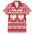 Poland Christmas Hawaiian Shirt Emblem With Flag Style - Wonder Print Shop