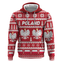 Poland Christmas Hoodie Emblem With Flag Style - Wonder Print Shop