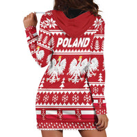 Poland Christmas Hoodie Dress Emblem With Flag Style - Wonder Print Shop