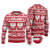 Poland Christmas Ugly Christmas Sweater Emblem With Flag Style - Wonder Print Shop