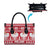 Poland Christmas Leather Bag Emblem With Flag Style - Wonder Print Shop