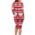 Poland Christmas Long Sleeve Bodycon Dress Emblem With Flag Style - Wonder Print Shop