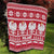 Poland Christmas Quilt Emblem With Flag Style - Wonder Print Shop