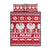 Poland Christmas Quilt Bed Set Emblem With Flag Style - Wonder Print Shop