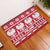 Poland Christmas Rubber Doormat Emblem With Flag Style - Wonder Print Shop
