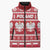 Poland Christmas Sleeveless Puffer Jacket Emblem With Flag Style - Wonder Print Shop