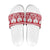 Poland Christmas Slide Sandals Emblem With Flag Style - Wonder Print Shop