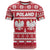 Poland Christmas T Shirt Emblem With Flag Style - Wonder Print Shop
