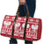 Poland Christmas Travel Bag Emblem With Flag Style - Wonder Print Shop