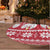 Poland Christmas Tree Skirt Emblem With Flag Style - Wonder Print Shop