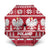 Poland Christmas Umbrella Emblem With Flag Style - Wonder Print Shop
