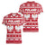 Poland Christmas Women V-Neck T-Shirt Emblem With Flag Style - Wonder Print Shop