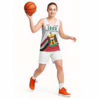 Iraq Independence Day Basketball Jersey Coat Of Arms With Flag Style
